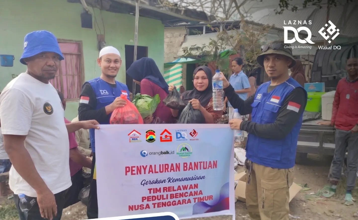 Bantuan Berupa Kebutuhan Logistik dan Obat-Obatan untuk 300 KK di NTT